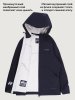 Ветровка 4л15626 черный оптом от производителя NIKASTYLE