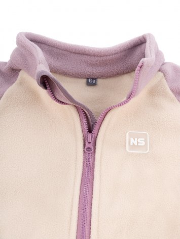 Кофта 4т10424 беж/орхидея оптом от производителя NIKASTYLE