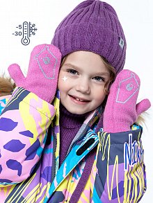 Варежки 14з12623 розовый оптом от производителя NIKASTYLE