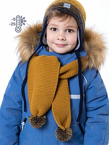 Шарф 17з10923 горчичный оптом от производителя NIKASTYLE