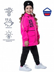 ВЕТРОВКА 4л3423 розовый неон оптом от производителя NIKASTYLE