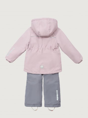 Костюм 7м2425 пудра/серый оптом от производителя NIKASTYLE