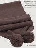 Шарф 17м21926 кофе оптом от производителя NIKASTYLE