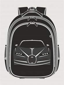 Ранец 25ш25125 черный оптом от производителя NIKASTYLE