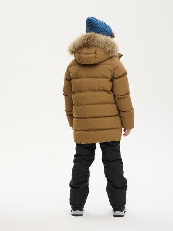 КУРТКА пуховая 4з8124 кэмел оптом от производителя NIKASTYLE