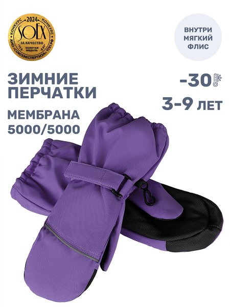 Варежки 14з17424 сирень