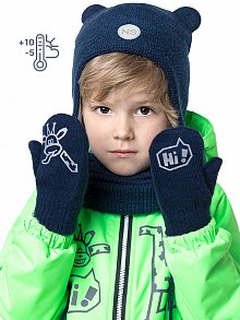 Варежки 14м8323 неви оптом от производителя NIKASTYLE