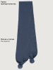 Шарф 17м21926 джинс оптом от производителя NIKASTYLE
