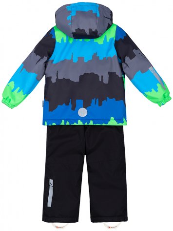 Костюм 7м0323 зеленый неон/черный оптом от производителя NIKASTYLE