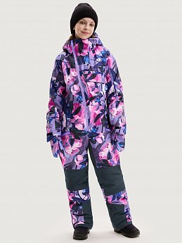 Комбинезон 8з1825 фиолет/графит оптом от производителя NIKASTYLE