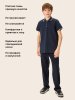 Рубашка-поло 4ш72126 синий оптом от производителя NIKASTYLE