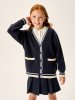 Кардиган 4ш71026 синий оптом от производителя NIKASTYLE