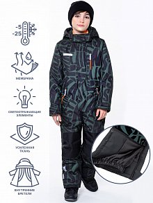 Комбинезон 8з1723 хаки/черный оптом от производителя NIKASTYLE