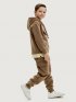 Костюм 7т20325 орех/песок оптом от производителя NIKASTYLE