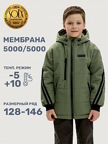Куртка 4м6125 хаки оптом от производителя NIKASTYLE