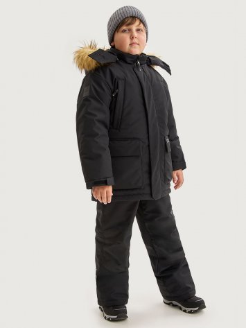 Куртка +4з6525 черный оптом от производителя NIKASTYLE