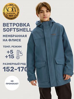 Ветровка 4л18925 деним оптом от производителя NIKASTYLE