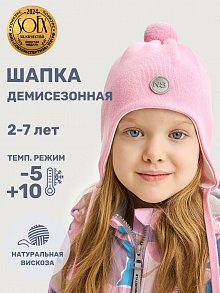 Шапка 11м10225 розовый оптом от производителя NIKASTYLE