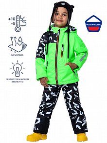 Костюм 7м2123 салатовый неон оптом от производителя NIKASTYLE
