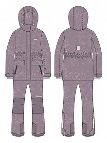 Костюм 7з4425 орхидея/розовый оптом от производителя NIKASTYLE