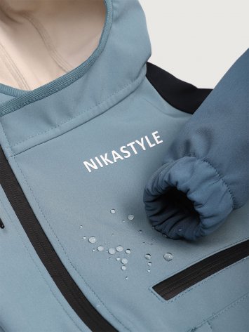 Комбинезон 8л17525 мох/деним оптом от производителя NIKASTYLE