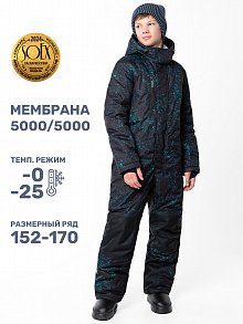 Комбинезон 8з5724 черный/бирюза оптом от производителя NIKASTYLE