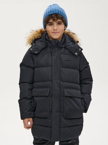 КУРТКА пуховая 4з8124 черный оптом от производителя NIKASTYLE