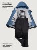 Костюм 7з5126 деним/черный оптом от производителя NIKASTYLE