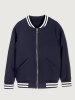 Жакет-бомбер 4ш21025 синий оптом от производителя NIKASTYLE