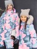 Комбинезон 8з1826 фламинго/серый оптом от производителя NIKASTYLE