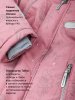 Комбинезон 8з0626 ягодный мусс/серый оптом от производителя NIKASTYLE