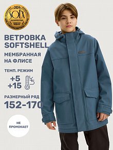 Ветровка 4л18925 деним оптом от производителя NIKASTYLE