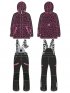 Костюм 7з3225 фуксия/черный оптом от производителя NIKASTYLE