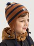 Шапка 11м10325 кэмел/неви оптом от производителя NIKASTYLE