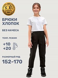 Брюки 2т22025 черный оптом от производителя NIKASTYLE