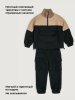 Костюм 7т11726 черный/какао оптом от производителя NIKASTYLE