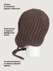 Шапка 11з51026 кофе оптом от производителя NIKASTYLE