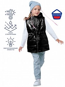 ЖИЛЕТ 9м4623 черный оптом от производителя NIKASTYLE