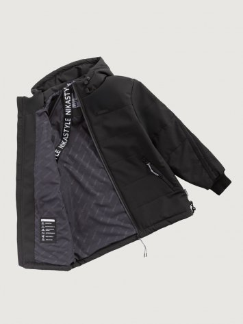 Куртка 4м6325 черный оптом от производителя NIKASTYLE