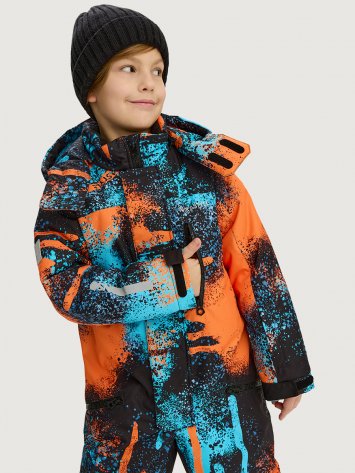 Комбинезон 8з1325 оранж/черный оптом от производителя NIKASTYLE