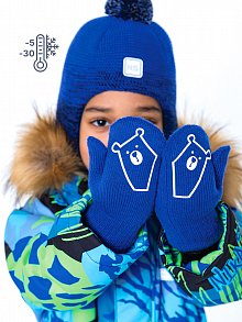 Варежки 14з12523 ультрамарин оптом от производителя NIKASTYLE