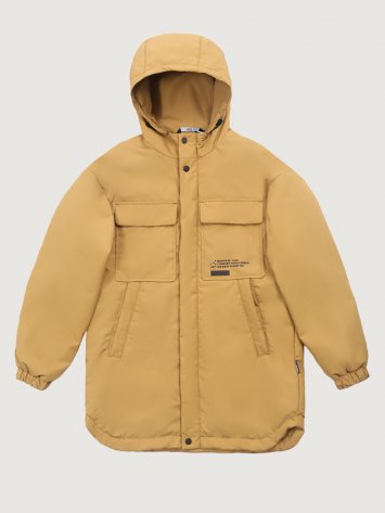 Куртка 4м6725 горчица оптом от производителя NIKASTYLE